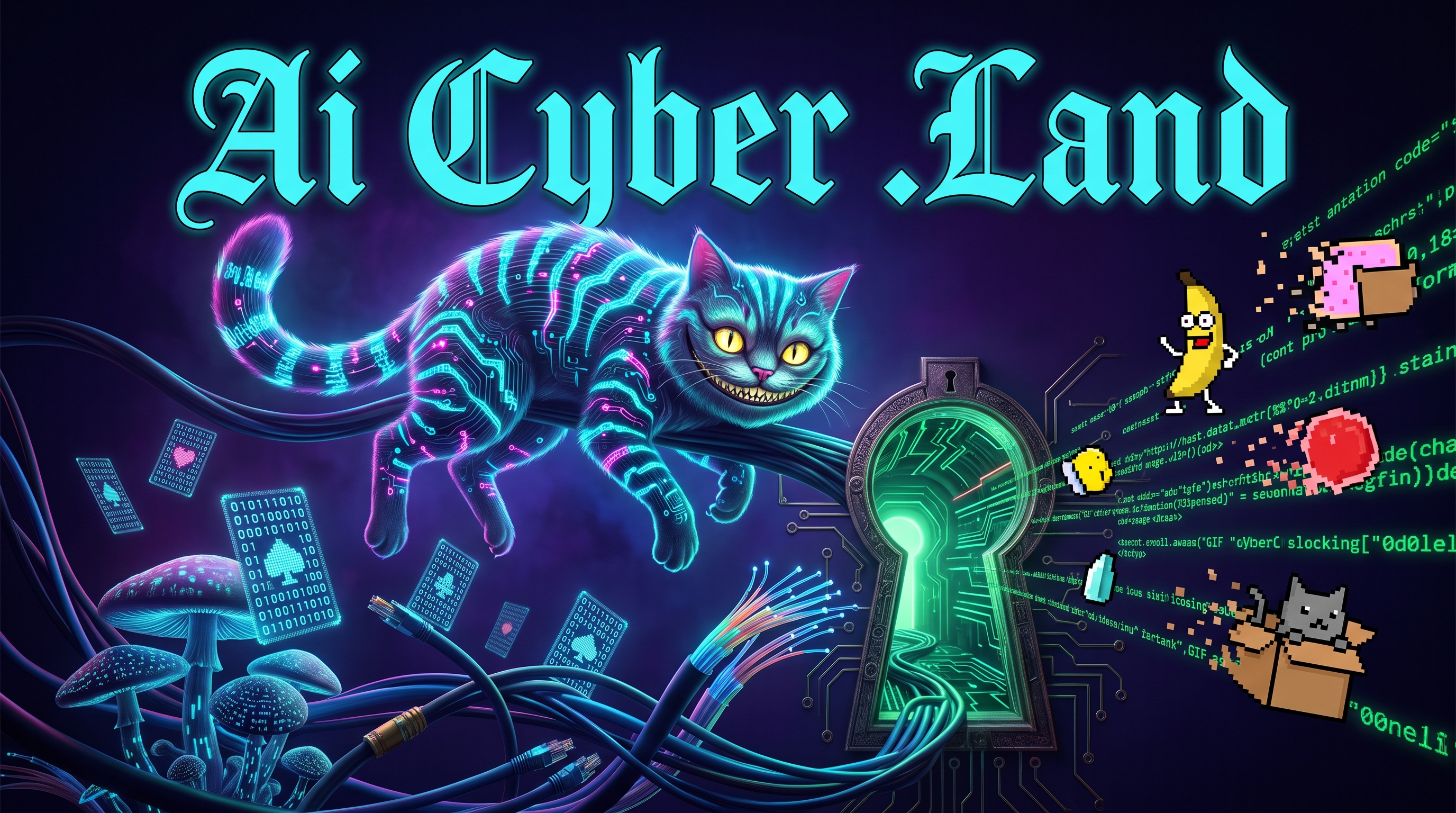 Episode card for AiCyber.Land #17 - Your Favorite GIFs Can Now Hack You