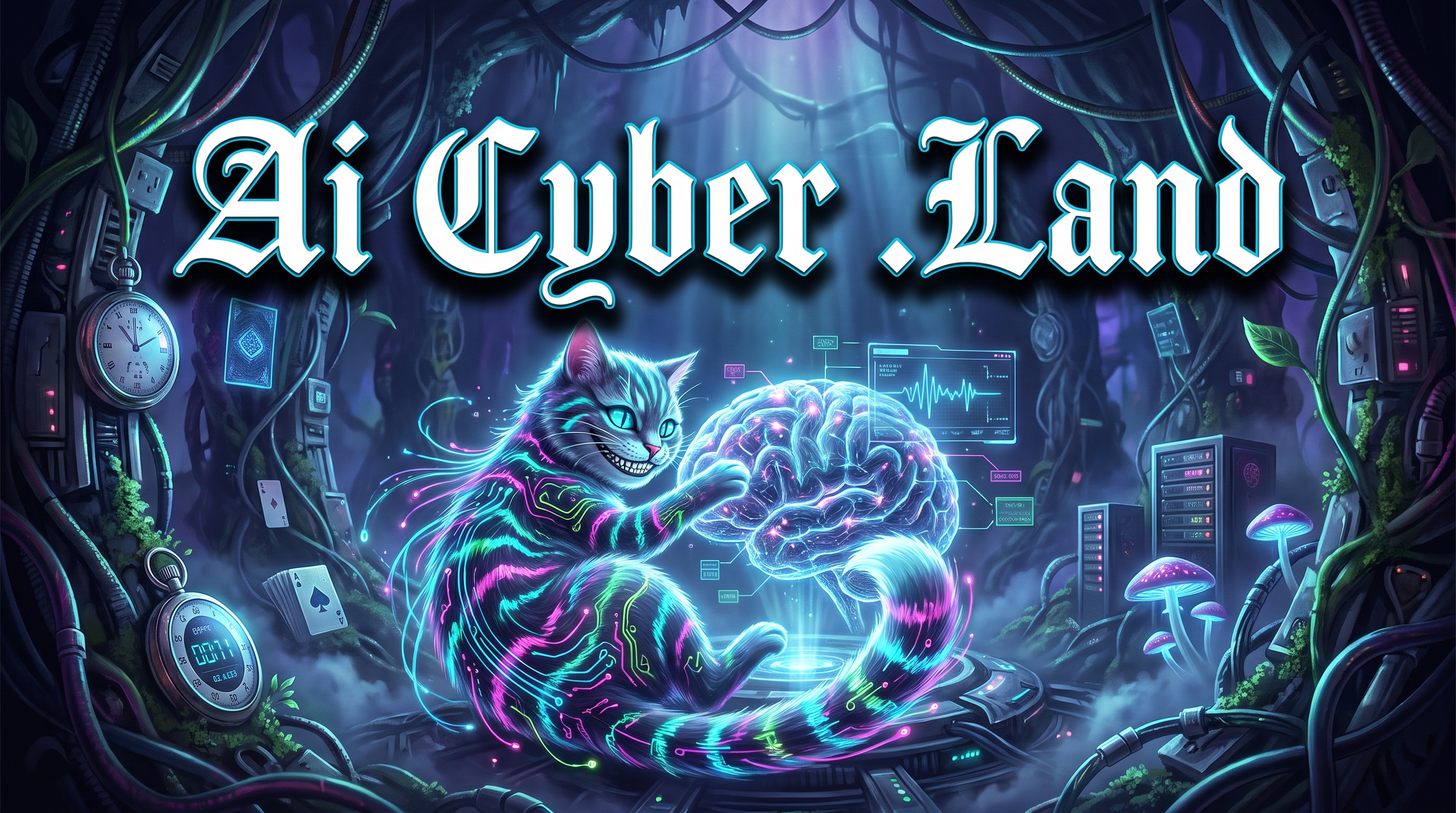 Episode card for AiCyber.Land #18 - Apple's New AI Can Read Your Mind