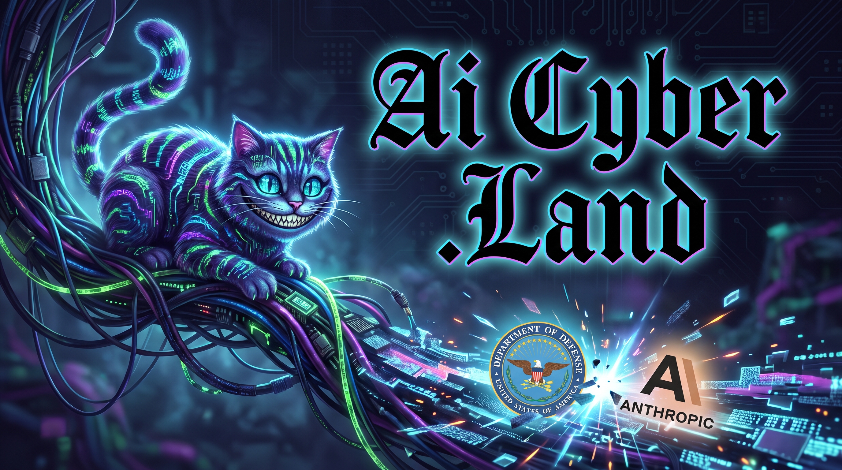 Episode card for AiCyber.Land #19 - America's AI Civil War: DoD vs. Anthropic
